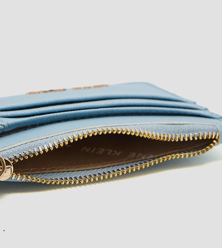 Anne Klein  Anne Klein Logo Detail Zippered Wallet for Women | Best Price UAE